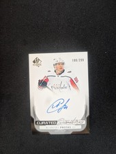 2024-25 SP Authentic Curated Signatures Auto Aliaksei Protas #SCP-AP AU /299