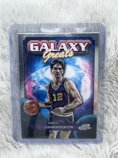 2023-24 Topps Chrome Cosmic #GG-21 John Stockton Galaxy Greats
