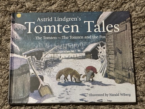 Astrid Lindgrens Tomten Tales: The Tomten and The Tomten and the Fox RARE HARD