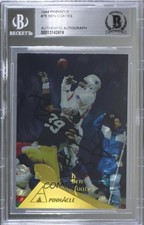 BAS 1994 Pinnacle Trophy Collection Ben Coates #76 BGS Authentic Auto 3c7