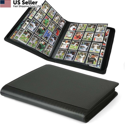 Arkeiliy Premium Ringless Trading Card 64 pages, 16 cards per page, Black II