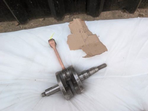 Yamaha RD125 LC Engine Crank Shaft REBUILT #W32