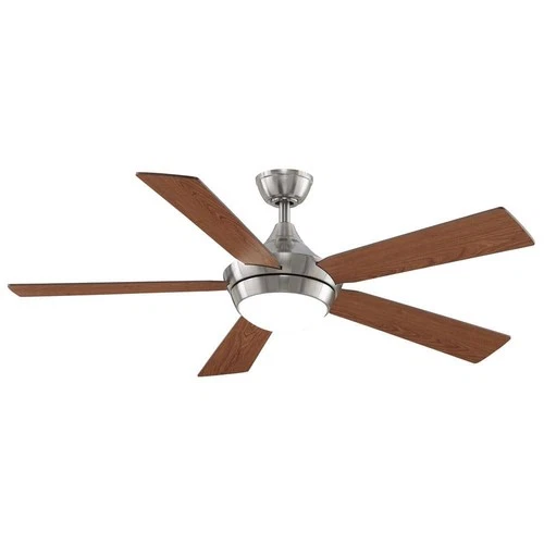 FANIMATION Celano V2 52 in. LED Brushed Nickel Fan w/ Frosted Glass & Remote - Picture 2 of 3