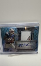 2013 Bowman Sterling - Autograph Rookie Relics Aaron Dobson Patriots Card /125. rookie card picture