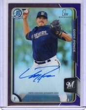 2015 Bowman Baseball Chrome Prospect Autographs Guide 58