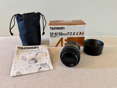 Tamron 90mm f/2.8 SP AF Di Macro Lens for Nikon AF