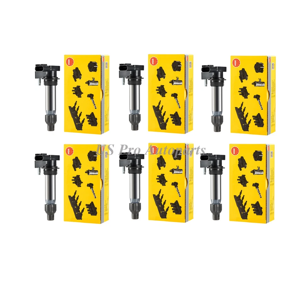 Bobina de encendido NGK para Buick Enclave 2008-2019 3,6 L V6 U5130 12632479 6 piezas OEM NG Foto 2 de 4