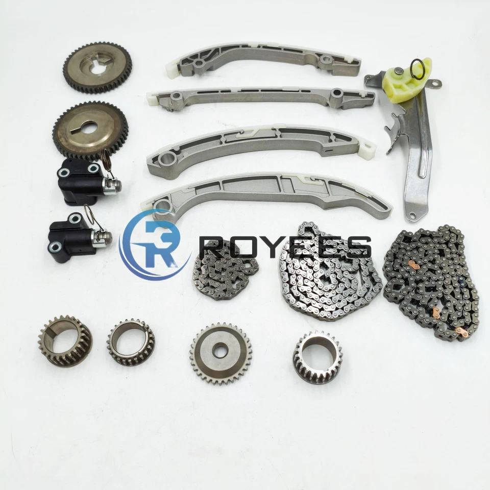 New OEM Timing Chain Kit for 09-23 Nissan NV2500 Titan Infiniti QX56 5.6L VK56VD Foto 3 de 4