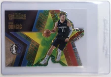 2020-21 Contenders Super Star Luka Doncic #1 Die Cut, GSC Gem Mint 10, Quick