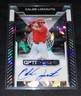 Caleb Lomavita 2025 LEAF OPTICHROME Silver Auto AUTOGRAPH #d 2/10 Mint!