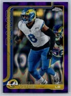 2025 Topps Chrome Football Purple Lava Refractor Jared Verse #173
