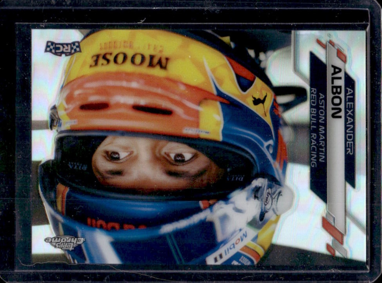 2020 Topps Chrome F1 Alexander Albon Refractor Rookie RC #178