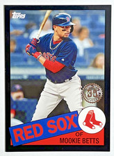 2020 Topps Black /299 Mookie Betts #85-21 1985 35th Anniversary