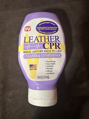 Leather CPR Cleaner & Conditioner 18oz Shoes Jackets Purses Furniture 