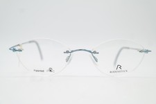 Rodenstock R 4382 S4 Blue Rimless Eyeglasses Frame New Unisex Adult
