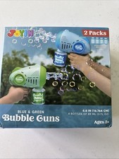 Joyful Bubble Fun Set: 2 Automatic Bubble Guns for Kids Aged 3 , Perfect Gifts