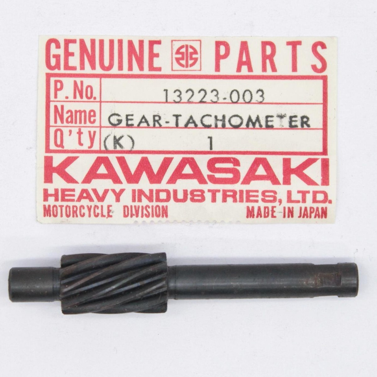 Kawasaki Tachometer Gear (Rusted) Part Number - 13223-003 | eBay