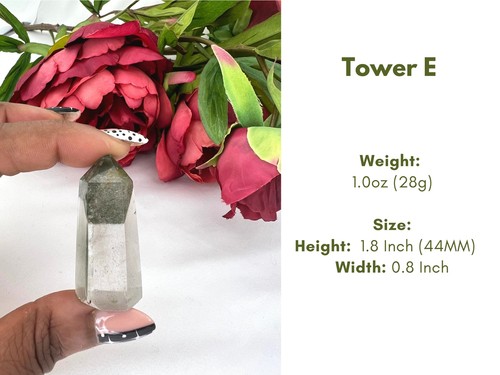 Garden Quartz Tower - Unique Garden Quartz Generator - Lodolite - Garden Quartz - Picture 8 of 10
