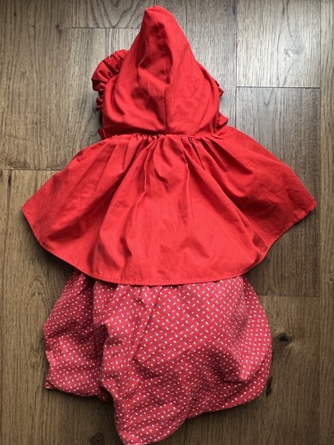 Little Red Riding Hood Topsy Turvy Doll Big Bad Wolf Grandma Vintage - Picture 14 of 18