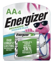 Energizer NH15BP4 AA 2300 mAh / NiMH Rechargeable. Each Batterie is Pre-Charged.