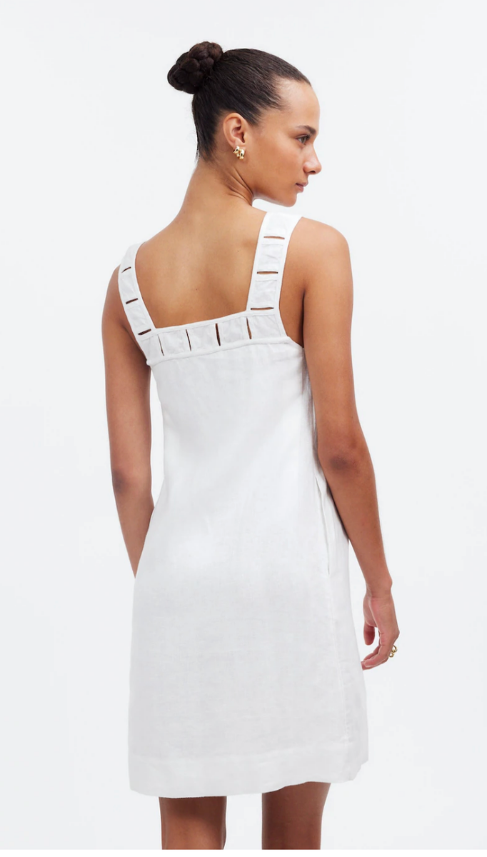 steilmann linen dress Long Linen Dress – Old Linen Mill main image 1