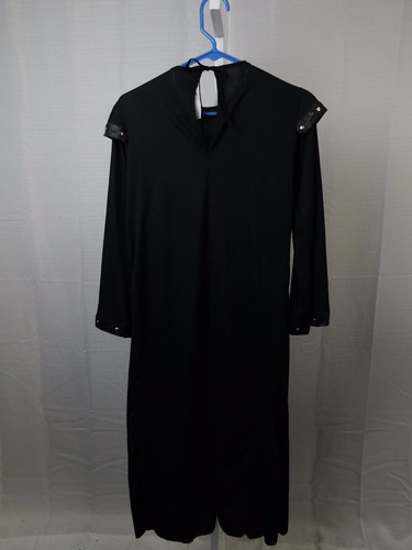 Crypt Master Kids Skeleton Reaper Black Robe Halloween Costume 12-14 XL #5613 - Picture 5 of 8