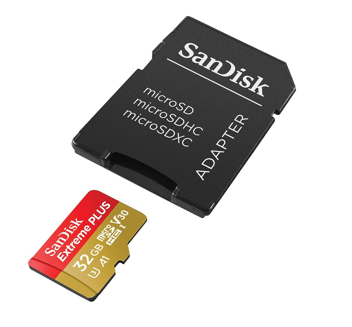 SanDisk Extreme PLUS microSD XCⅠ V30 SanDisk Extreme Plus 32GB Micro SD V30 microSDHC Memory Card