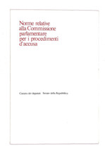 EBOND Norme relative alla commisione parlamentare Libro LI008815