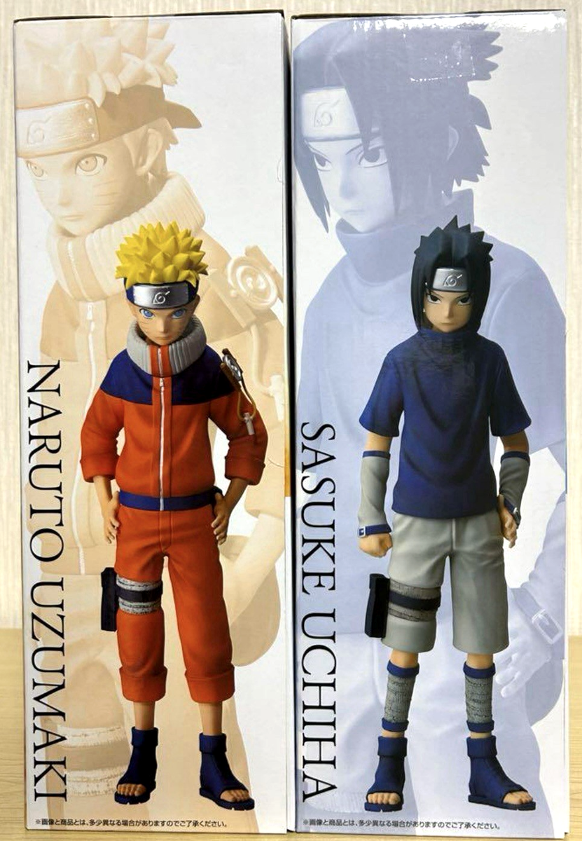 Naruto Uzumaki Sasuke Uchiha Figure Ichiban Kuji NARUTO Chunin
