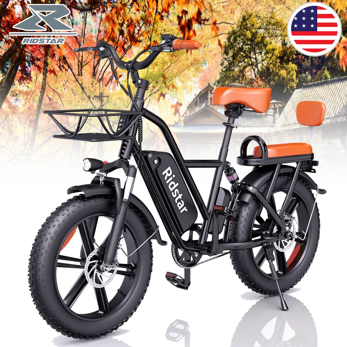 1500W Electric Bike 48V 15Ah 20