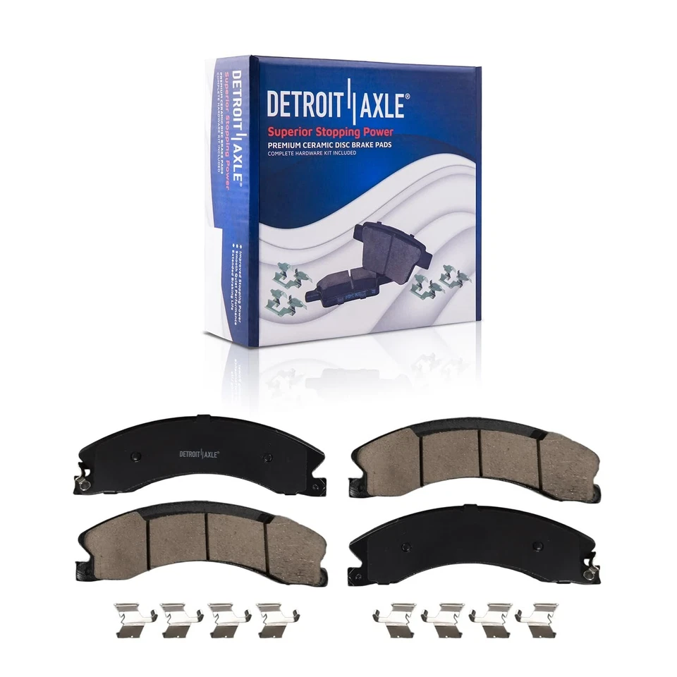 Pastillas de freno delanteras traseras perforadas ranuradas para Nissan NV2500 NV3500 2012-2021 Foto 4 de 4