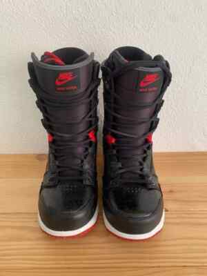 Nike SB Vapen Snowboard Boots Black/Red OG Bred Mens US 8 Ski