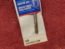 Amana 45206 Carbide Tipped Plywood Dado Plunge 7/32"D x 3/4 Router Bit 1/4 Shank