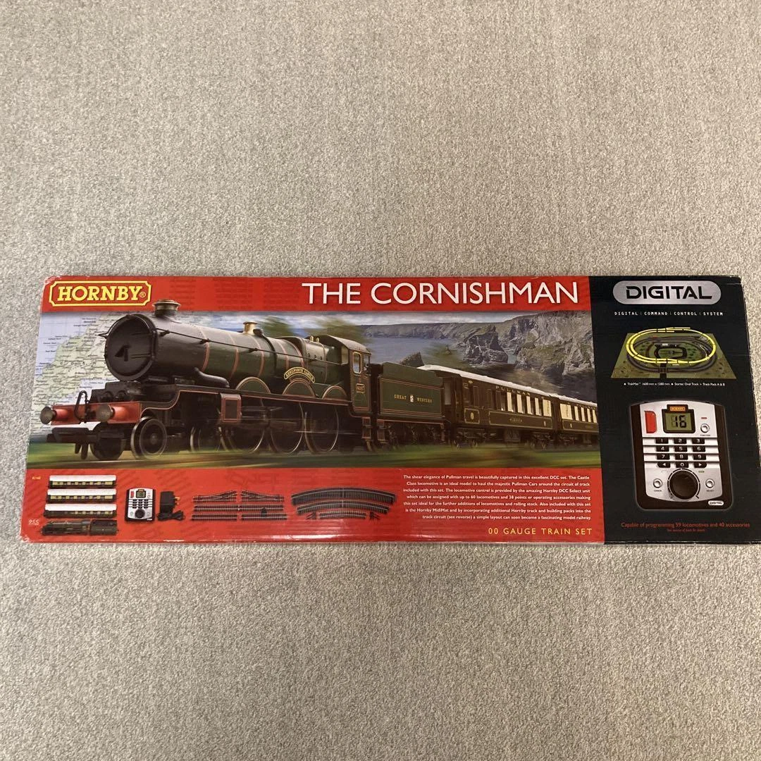 Model Train HORNBY THE CORNISHMAN DCC Set OO GAUGE Digital with Box