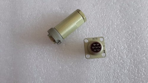 7 Pin Connector RS7TV ( РС7ТВ ) Set, M + F silver plated Russian ...