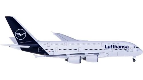 1:500 Herpa Lufthansa AIRBUS A380 Passenger Airplane Diecast Aircraft Model