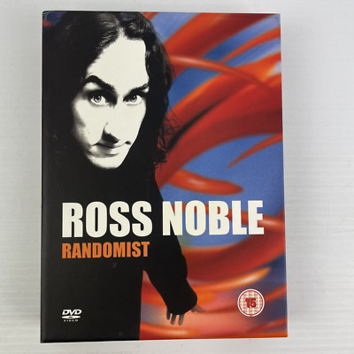 Ross Noble Randomist DVD 2006 Box Set 4 Disc + Brochures R0 All