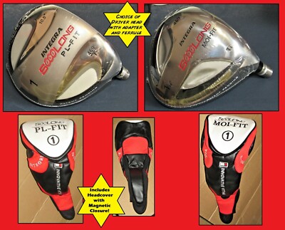 Integra Sooolong Driver 460CC MOI-Fit or PL-Fit Beta Titanium Head - Many Lofts!