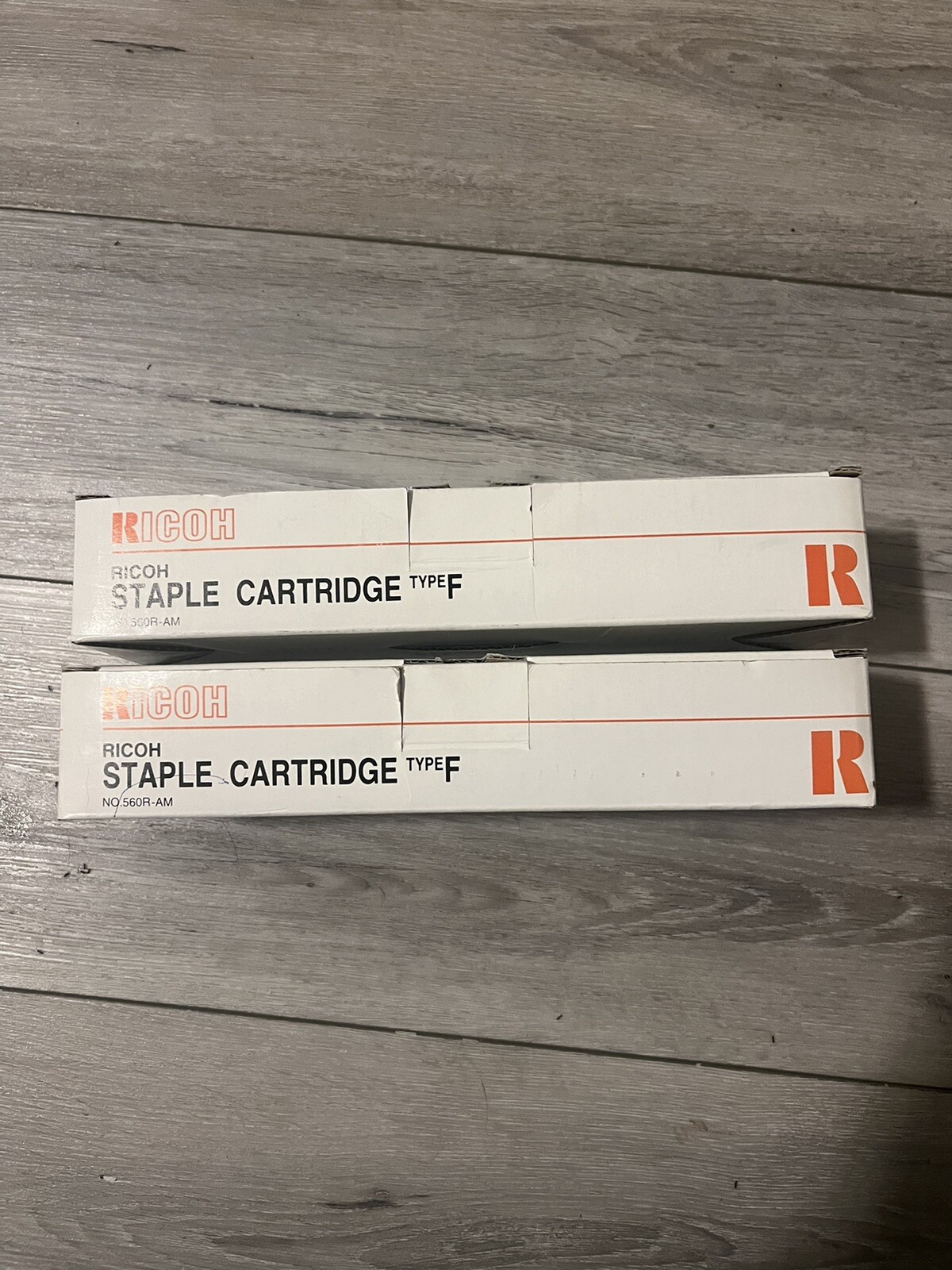 Genuine Ricoh Staple Cartridge Refills Type F No. 560R-AM EDP 209307 ( 2 Boxes