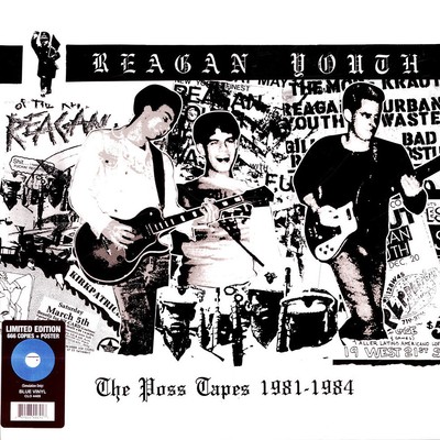 Reagan Youth - The Poss Tapes - 1981-1984 Blue Vinyl Edition (2024 - Original)