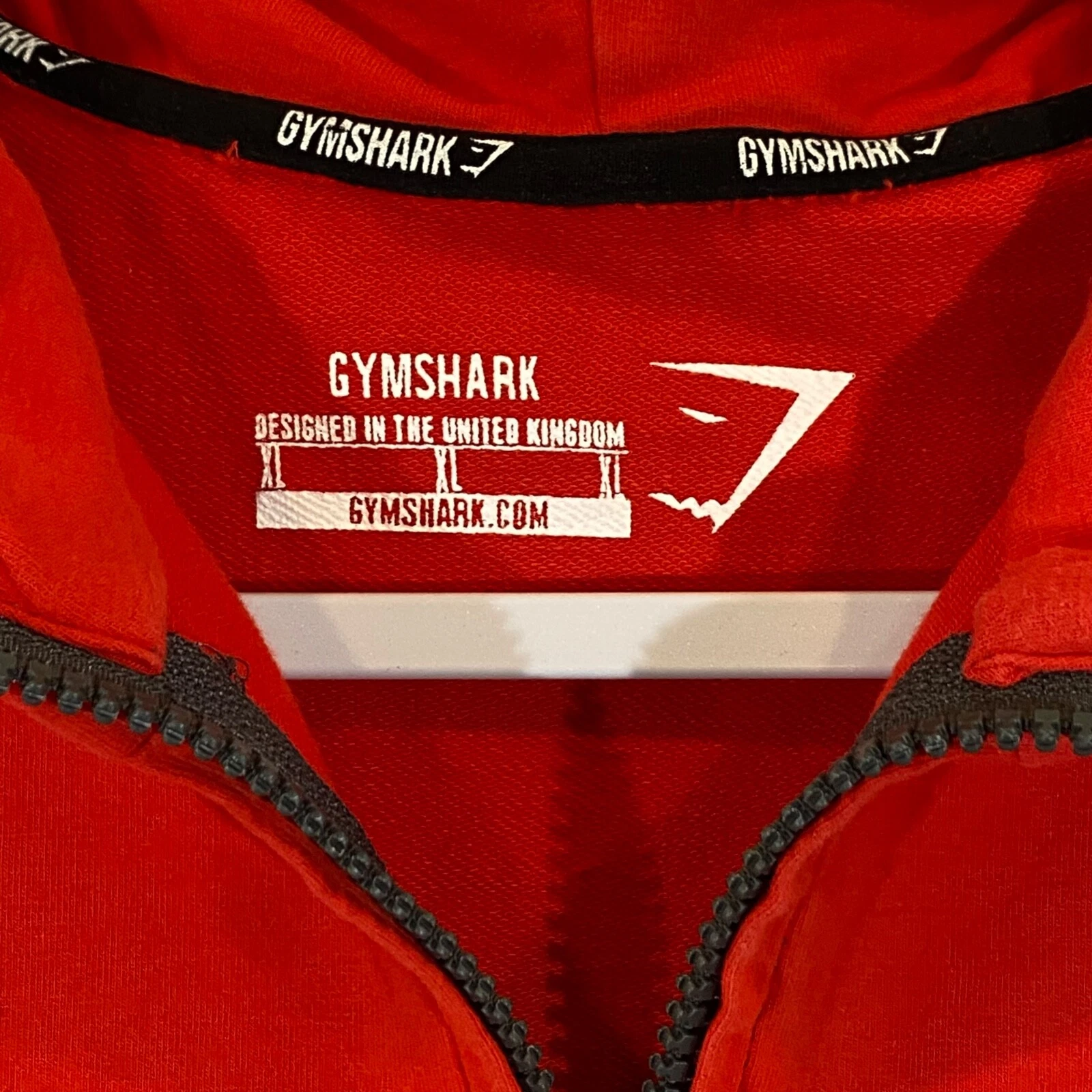 gymshark sleeveless full zip hooded vest lifting gym jacket