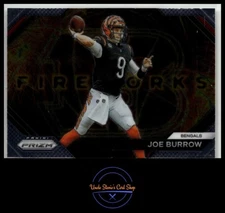 2023 Panini Prizm #F-8 Joe Burrow Fireworks