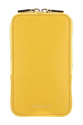 COCCINELLE Flor Hi-Tech Phone Bag Handytasche Tasche Soleado gelb Neu