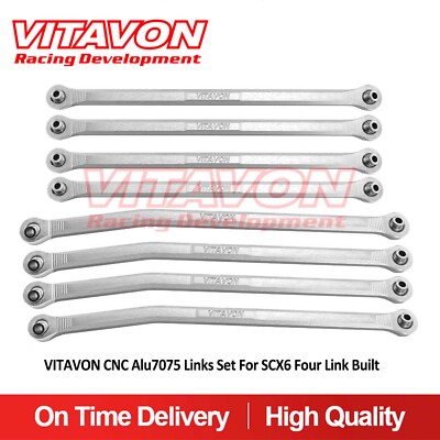VITAVON CNC Alu7075 Links Set For SCX6 Four Link Built