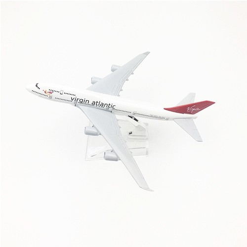16cm Virgin Airline B747 Airplane Diecast Aircraft Model Collection Display Toy - Picture 4 of 7