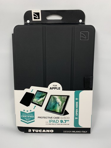Tucano Angolo Folio Case for iPad Pro 9.7in, Black- NEW IPad Air 2, Ipad Air
