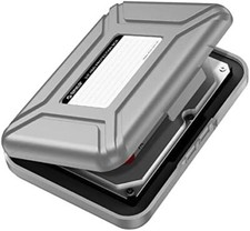 Durable 3.5 Inch HDD Storage Case - Shockproof Anti-Static Portable Protection