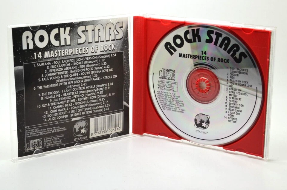 Rock Stars - 14 Masterpieces of Rock (CD 1993) - Bild 2 von 3