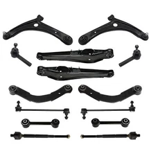 Control Arm Front and Rear Sway Bars Tie Rod Ends For Dodge Caliber Jeep Patriot