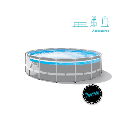 Intex 26730NP Pool ø488x122cm Pumpenfilter Leiter Plane Abdeckung Basis - Bild 2 von 7